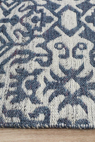 Rug Culture RUGS Kian Navy Tribal Rug