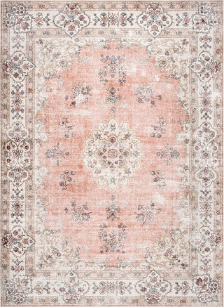 RUG CULTURE RUGS Kindred Coco Peach Washable Rug