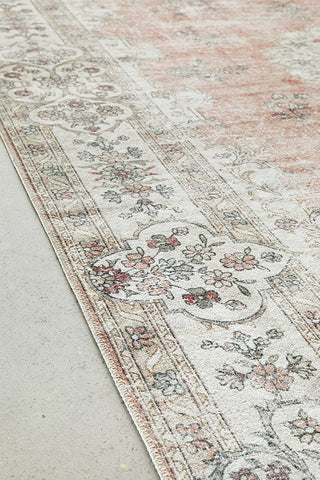 RUG CULTURE RUGS Kindred Coco Peach Washable Rug