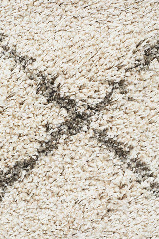 Rug Culture RUGS Kiyan Natural Fringed Rug