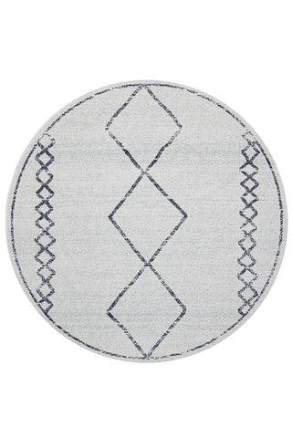 RUG CULTURE Rugs Kylie Diamond Round Rug