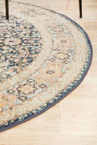 Rug Culture RUGS Legacy Midnight Round Rug