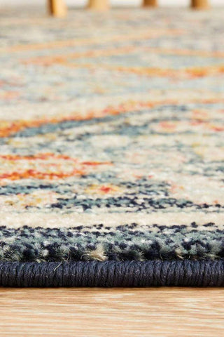 Rug Culture Rugs Legacy Navy & Rust Transitional Rug