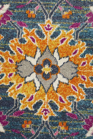 Rug Culture RUGS Lisse Blue Traditional Rug