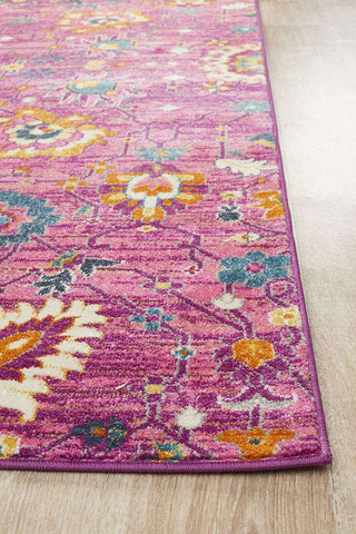 Rug Culture RUGS Lisse Traditional Rug - Fuchsia