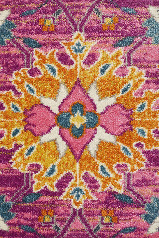 Rug Culture RUGS Lisse Traditional Rug - Fuchsia