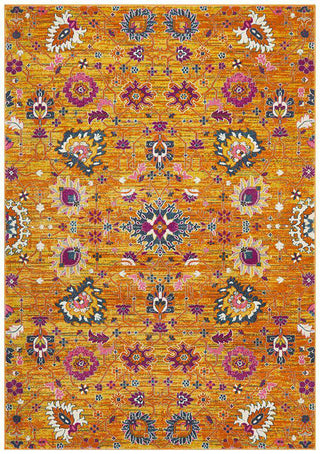 Rug Culture RUGS Lisse Traditional Rug - Rust