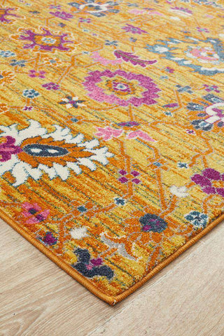 Rug Culture RUGS Lisse Traditional Rug - Rust