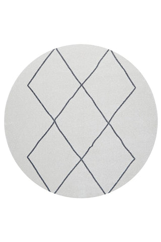 RUG CULTURE Rugs Lola Diamond Round Rug