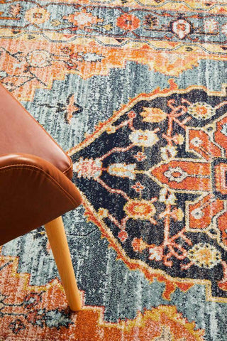 Rug Culture RUGS Lola Distressed Transitional Rug