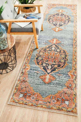 Rug Culture RUGS Lola Distressed Transitional Runner