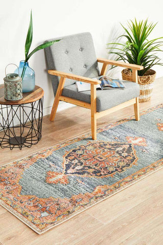 Rug Culture RUGS Lola Distressed Transitional Runner