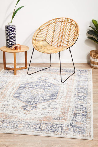 RUG CULTURE RUGS Lorissa Blue Rug