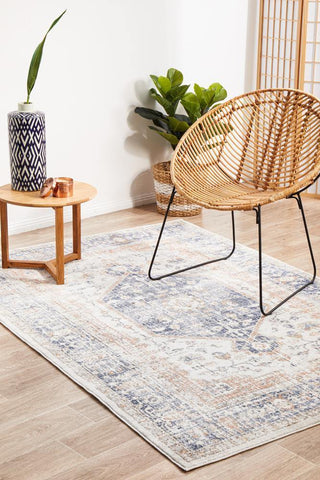 RUG CULTURE RUGS Lorissa Blue Rug