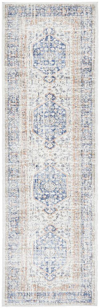 RUG CULTURE RUGS Lorissa Blue Runner Rug