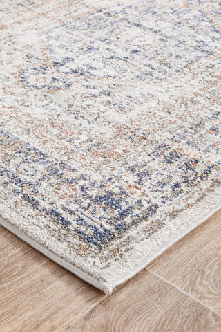 RUG CULTURE RUGS Lorissa Blue Runner Rug