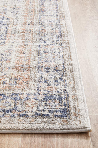 RUG CULTURE RUGS Lorissa Blue Runner Rug