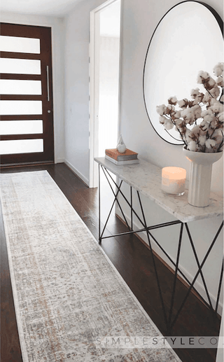 RUG CULTURE RUGS Lorissa Silver Runner