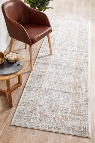 RUG CULTURE RUGS Lorissa Silver Runner Rug