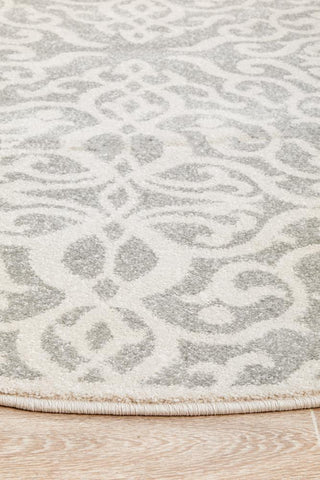 Rug Culture RUGS Lydia Floral Round Rug