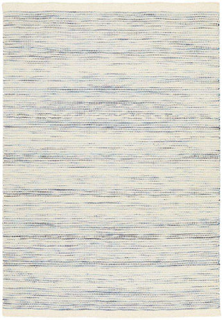 Rug Culture RUGS Madras Blue Flatwoven Wool Rug