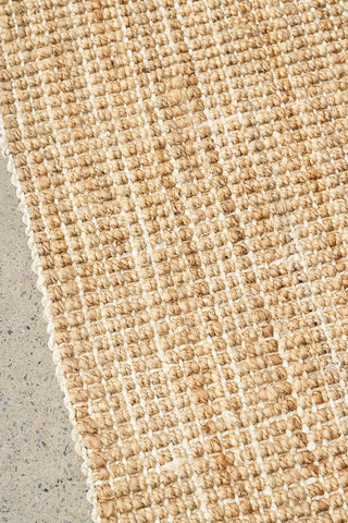 RUG CULTURE RUGS Madras Marlo Natural Runner Rug