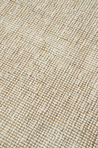 RUG CULTURE RUGS Madras Marlo White Jute Rug