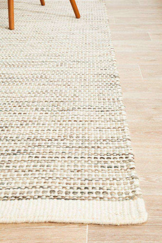 Rug Culture RUGS Madras Natural Flatwoven Wool Rug