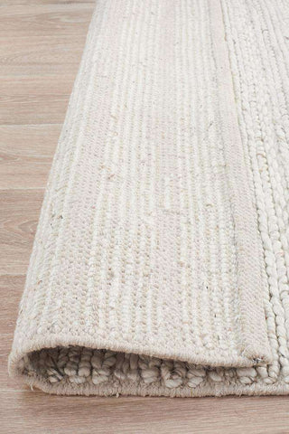 Rug Culture RUGS Mandurah Ivory Wool Rug