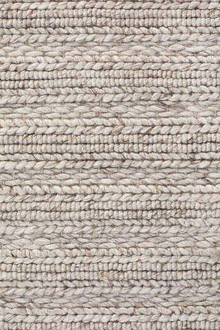 Rug Culture RUGS Mandurah Silver Grey Wool Rug