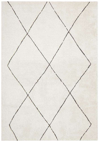 Rug Culture RUGS Manhattan Diamond Rug - Ivory