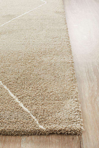 Rug Culture RUGS Manhattan Diamond Rug - Natural