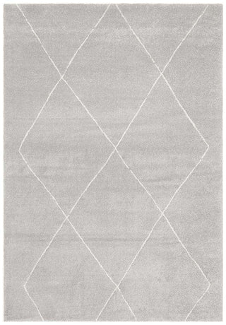 Rug Culture RUGS Manhattan Diamond Rug - Silver