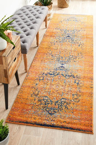 Rug Culture RUGS Mera Rust Transitional Runner (Discontinued)