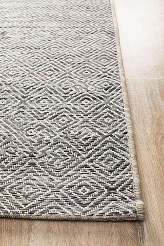 Rug Culture RUGS Nafplio Outdoor Runner - Grey