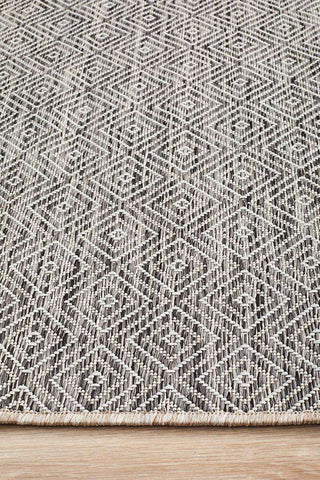 Rug Culture RUGS Nafplio Outdoor Runner - Grey