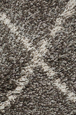 Rug Culture RUGS Nahla Grey Fringed Tribal Runner (Discontinued)