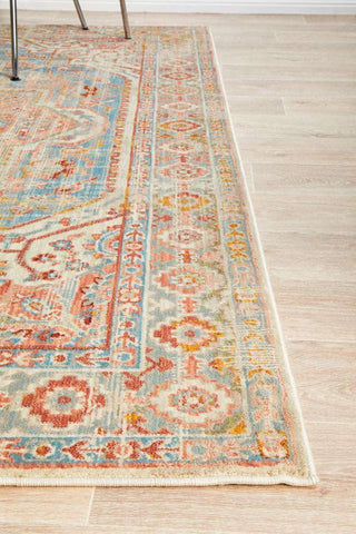 Rug Culture RUGS Nawa Blue Traditional Rug