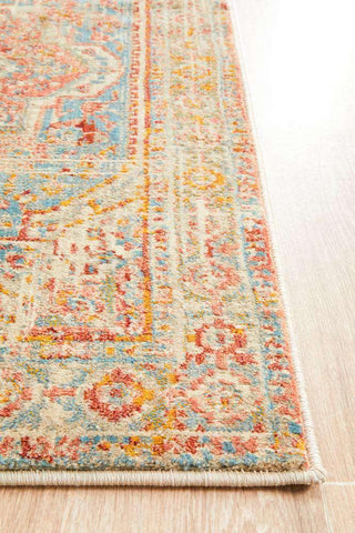 Rug Culture RUGS Nawa Blue Traditional Runner Rug