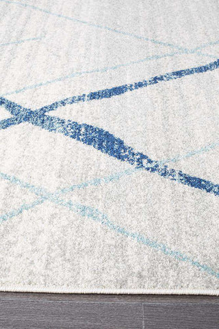 Rug Culture RUGS Noah Blue Contemporary Rug