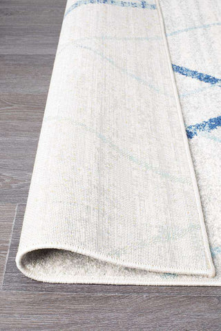 Rug Culture RUGS Noah Blue Contemporary Rug