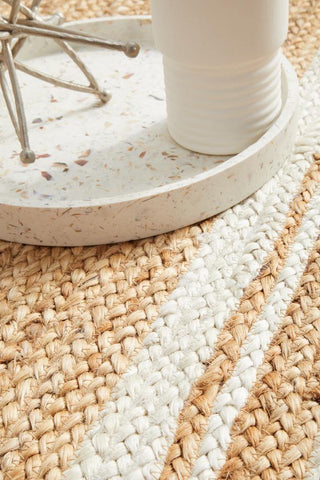 RUG CULTURE RUGS Noosa Natural Jute Runner