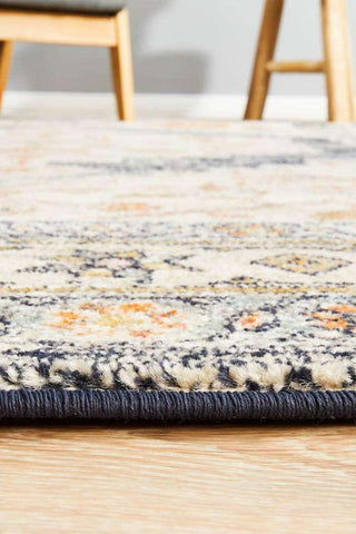 Rug Culture RUGS Nylah Navy Tribal Rug