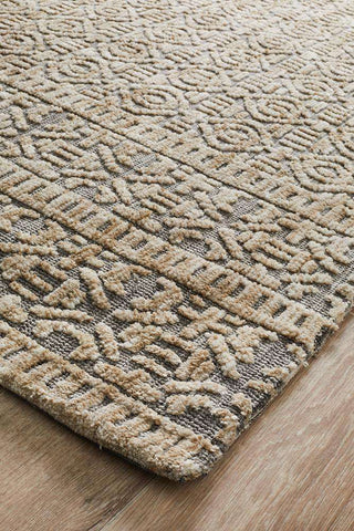 Rug Culture Rugs Odisha Tribal Rug - Natural Grey