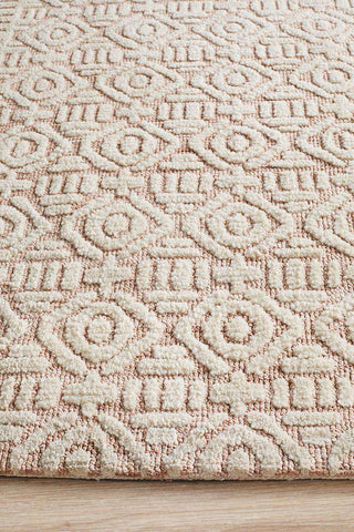 Rug Culture Rugs Odisha Tribal Rug - Peach