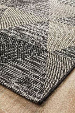 Rug Culture Rugs Otranto Outdoor Rug - Black