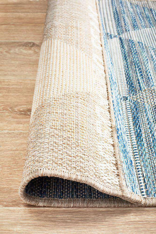 Rug Culture Rugs Otranto Outdoor Runner - Blue