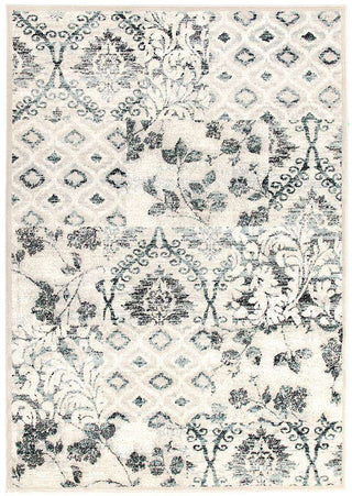 Rug Culture Rugs Oxford Ivory & Blue Rug