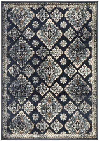 Rug Culture Rugs Oxford Navy Traditional Rug