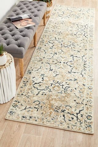 Rug Culture Rugs Oxford Petal Bone Runner